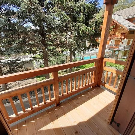 Superbe Appartement T3 4 Etoiles Terrasse Acces Spa Saint-Chaffrey Exterior foto